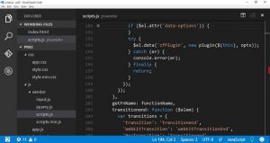 Menyesuaikan Kode Visual Studio