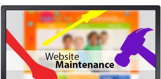 website maintenance