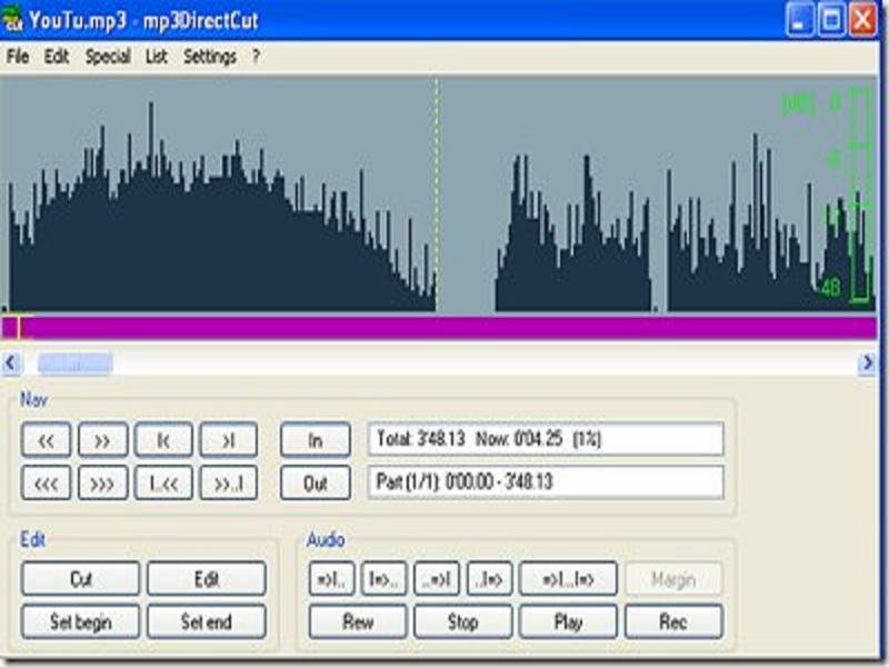 software komputer untuk manipulasi audio digital